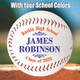 Personalized Graduation Baseball 