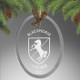 Oval Custom Logo Ornament