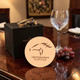 Tanned Leather Custom Coaster
