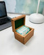 This Personalized Business Card Box is a perfect desk accessory designed to hold and display business cards.
