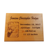This interior of the box includes felt lining. Great for promotions, awards or recognition.