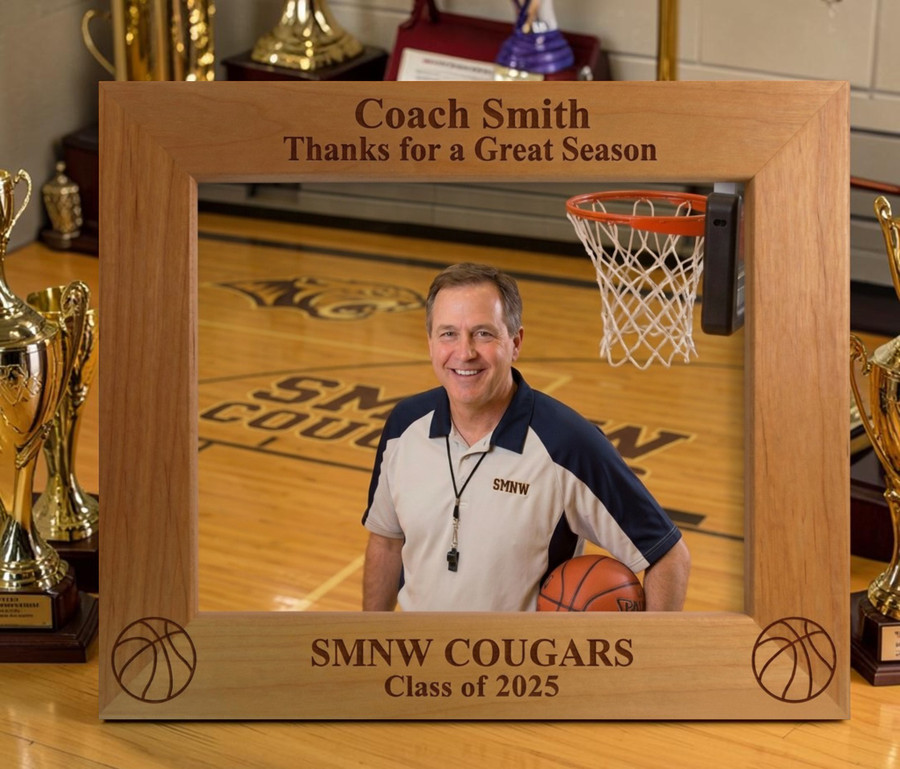 Custom made photo frame