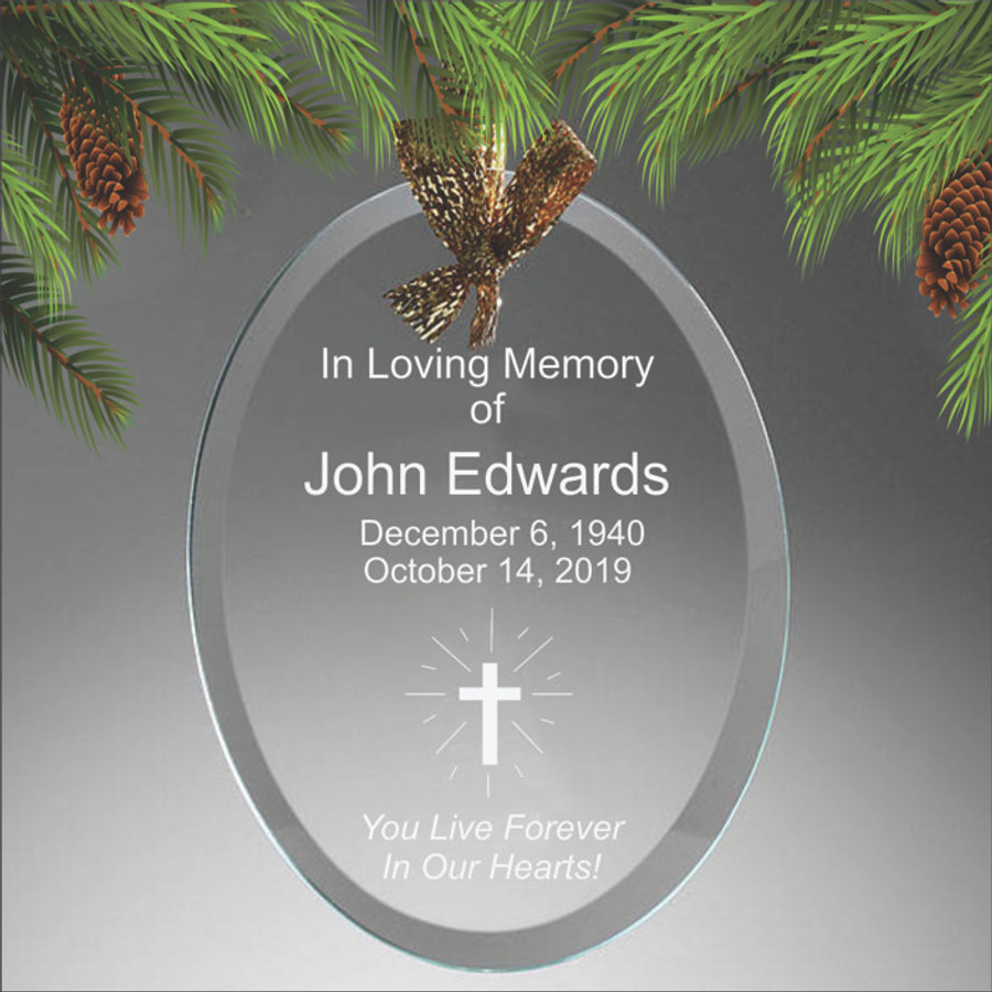 Personalized Memorial Ornament