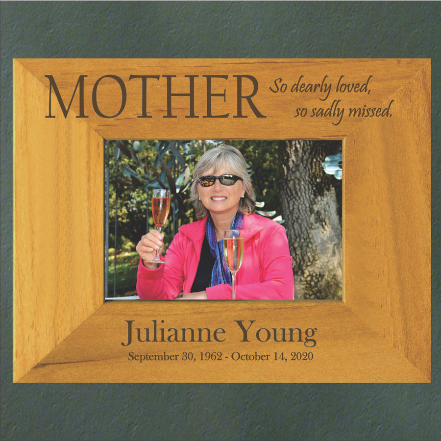 Mother Personalized Memorial Picture Frame
