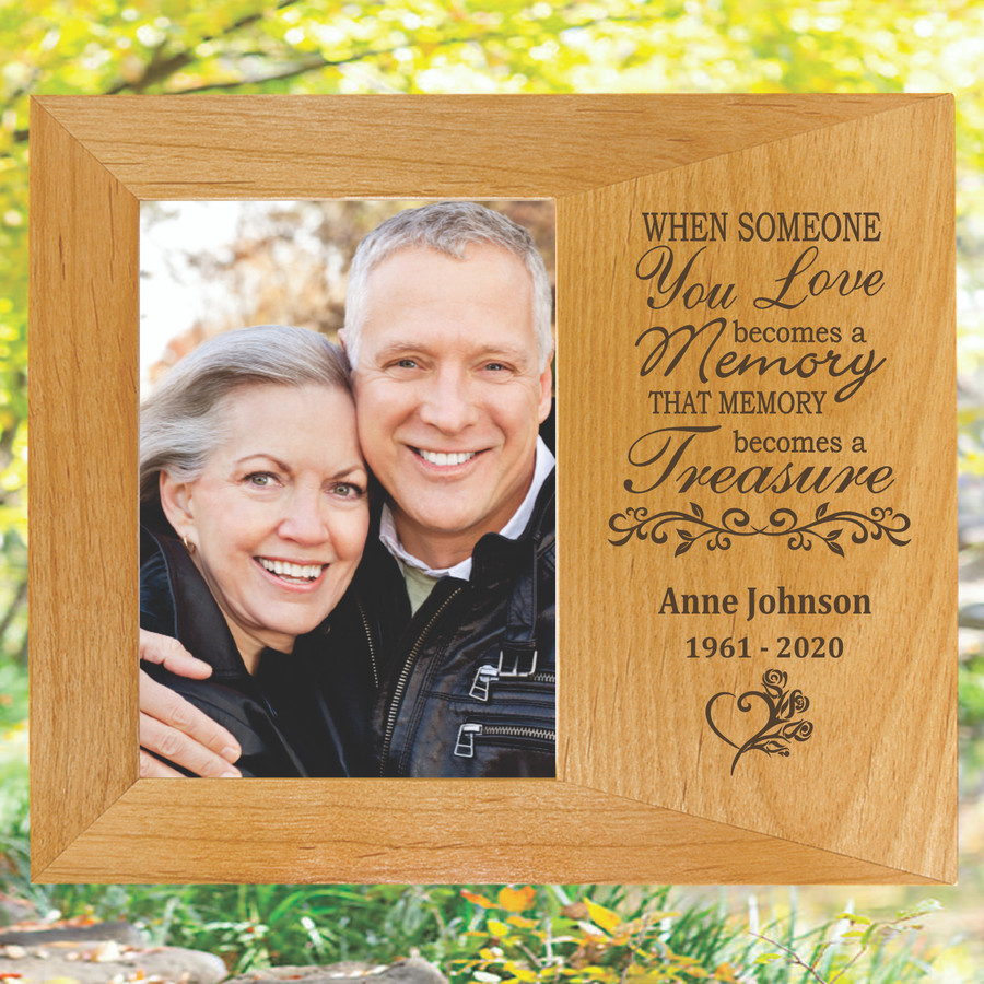 Your Memory Has Become Our Treasure Memorial Picture Frame Your Memory Has Become Our Treasure Memorial Picture Frame