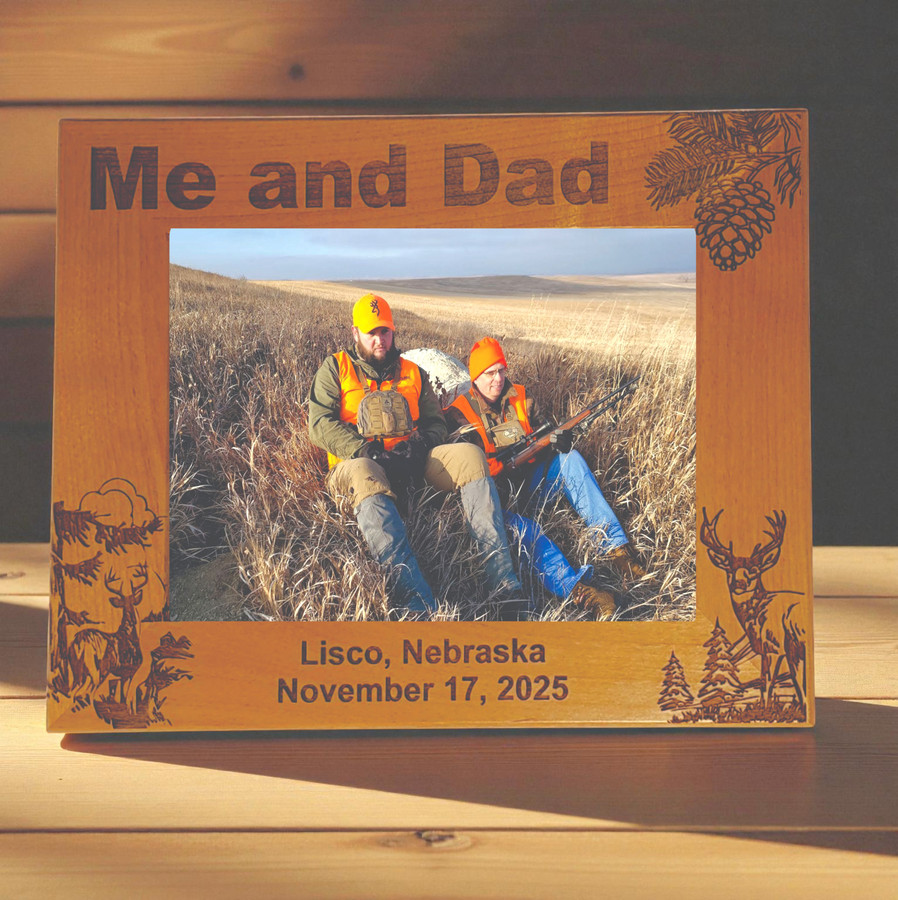 Me and Dad Picture Frame