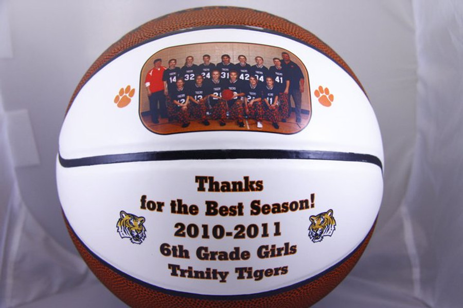 Personalize a ball for your Basketball Coach to show your appreciation for all their hard work! Sports balls are a great gift idea for any sports nut.