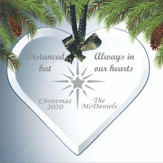 Remembering 2020 Personalized Ornament - Covid-19 Social Distancing