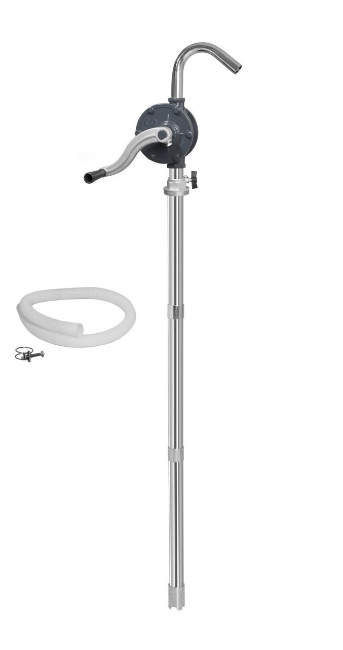 Faithfull FPPUMPADP Aluminium Rotary Drum Pump