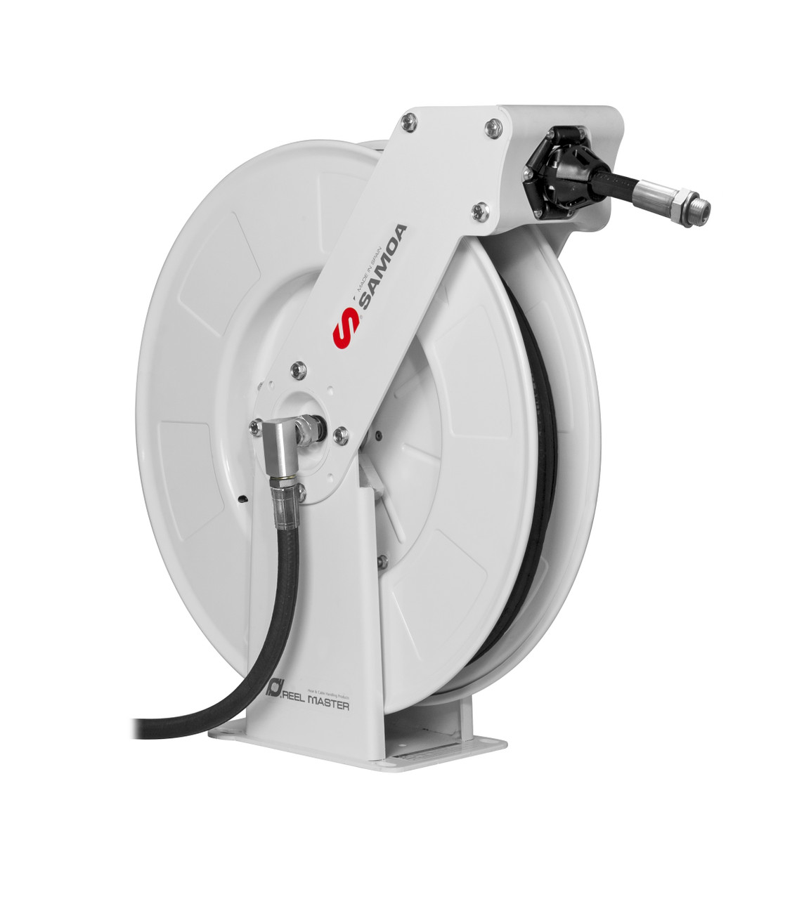 SAMOA RM12L Heavy-Duty Open Hose Reel for Oil - 15m x 1/2