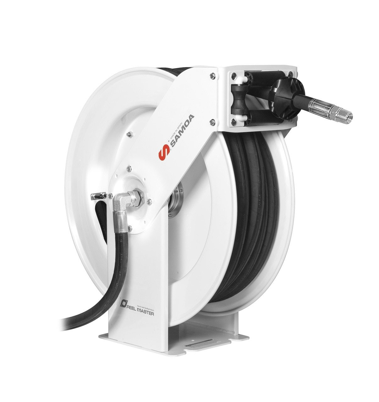 SAMOA RM34 Heavy-Duty Hose Reel for Air/Water/Antifreeze  Solutions/Diesel/Lubricants - 15m x 3/