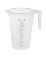 Graduated Plastic Measuring Jug, 0.5 Litre Capacity