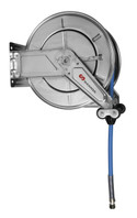 SAMOA RM12SS Stainless Steel Hose Reel for High Pressure Air & Water - 20m x 3/8"