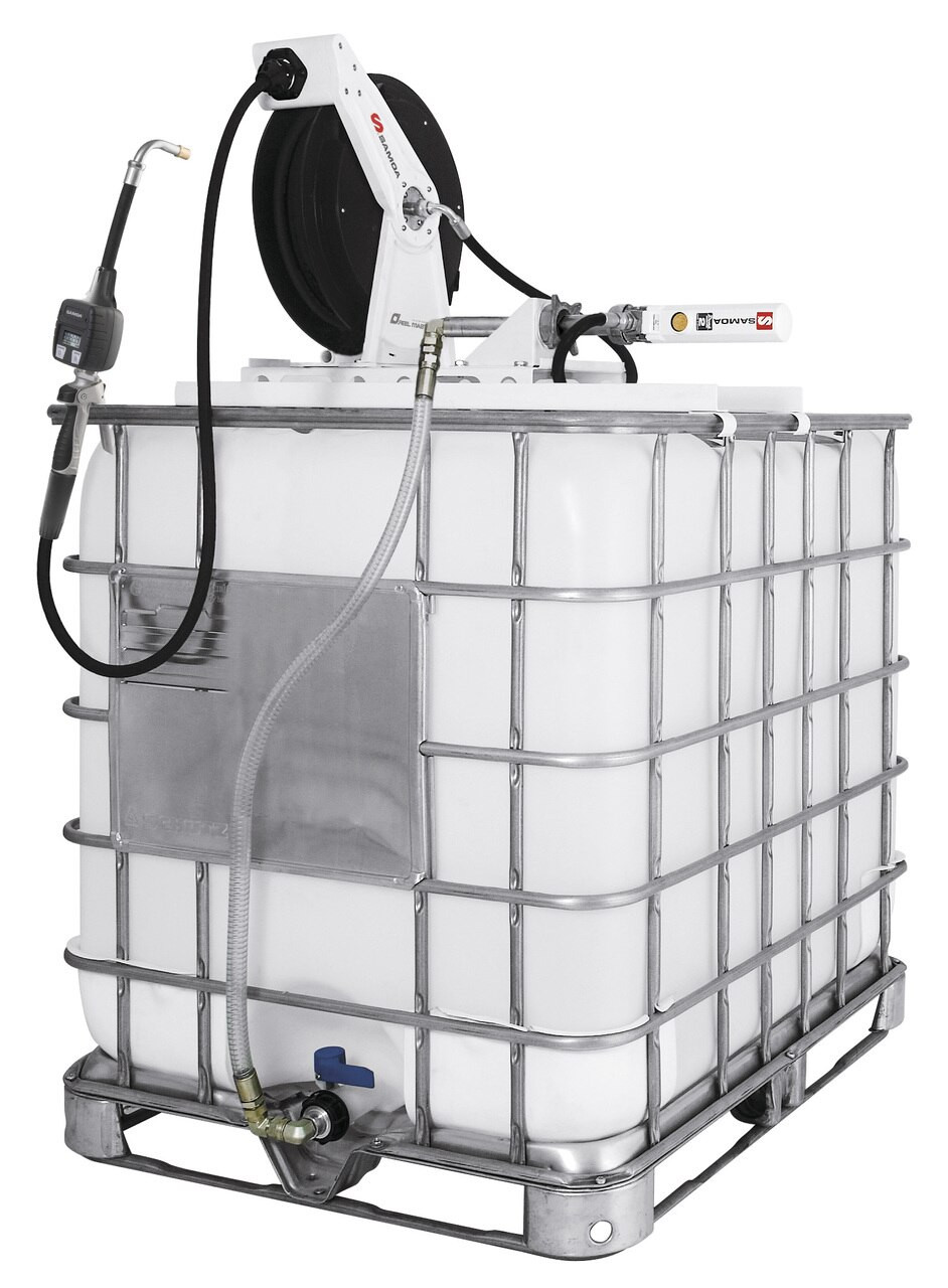 SAMOA Pumpmaster 2, 31 Ratio Air Operated Top Mounted Oil Pump Package