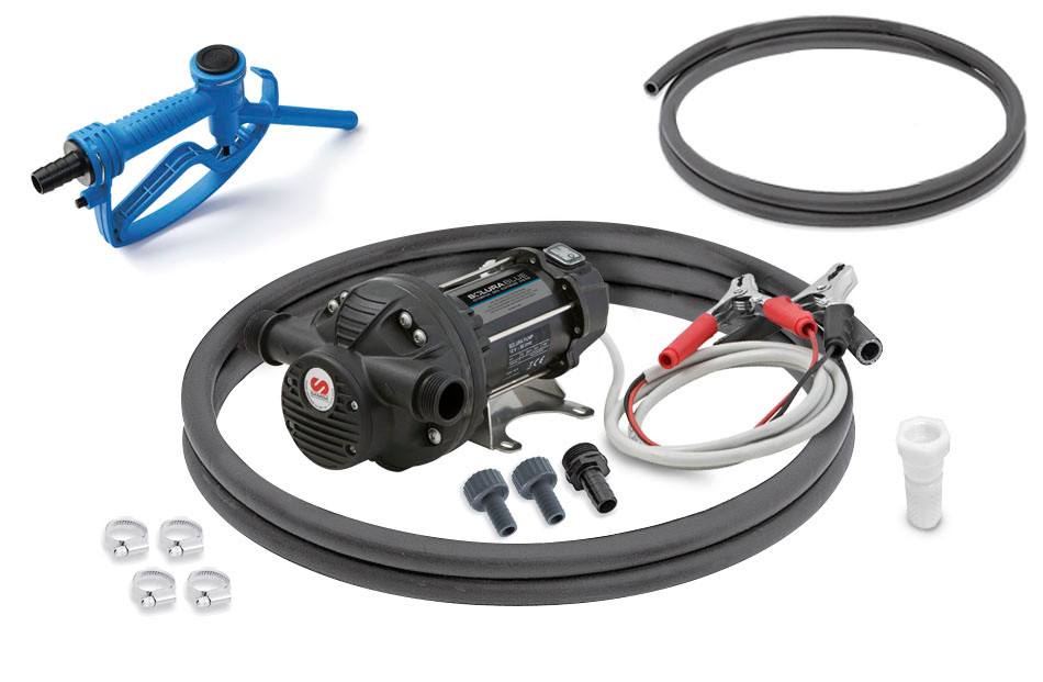 24v DC Electric Pump Kit for AdBlue®/DEF for 205 Litre Drums & 1000 ...