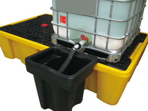 Dispenser for use with Twin IBC Spill Pallet