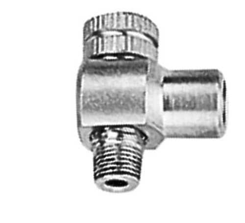 Swivelling Nozzle Adaptor for use with flexible hoses