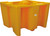 Single IBC Storage Pallet - Yellow Base/No Deck - 1120 litre spill capacity