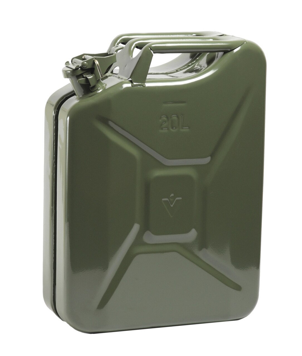 Steel Jerrycan - 20 Litre Capacity (U.N. Approved)