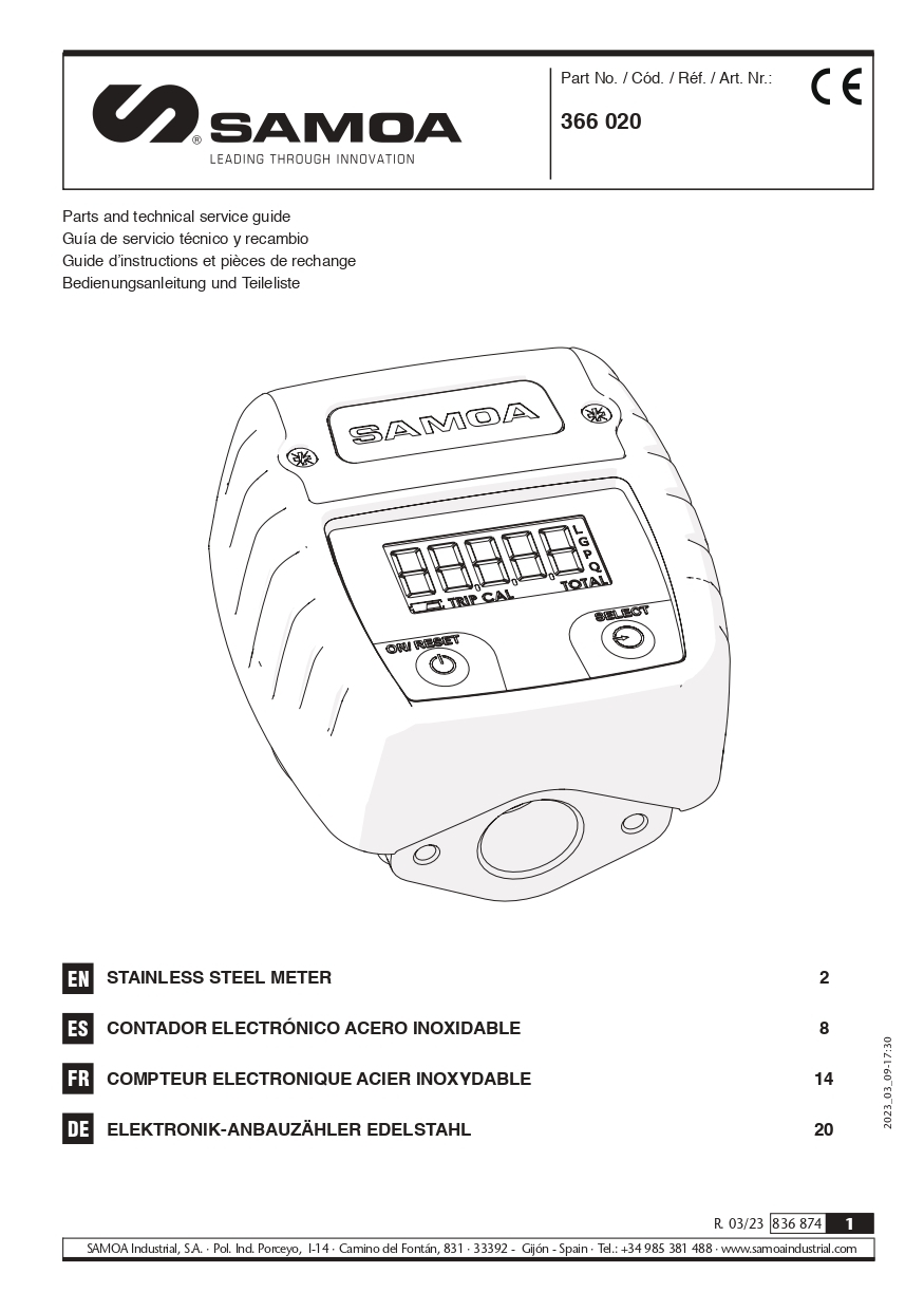 366020 - Product Manual