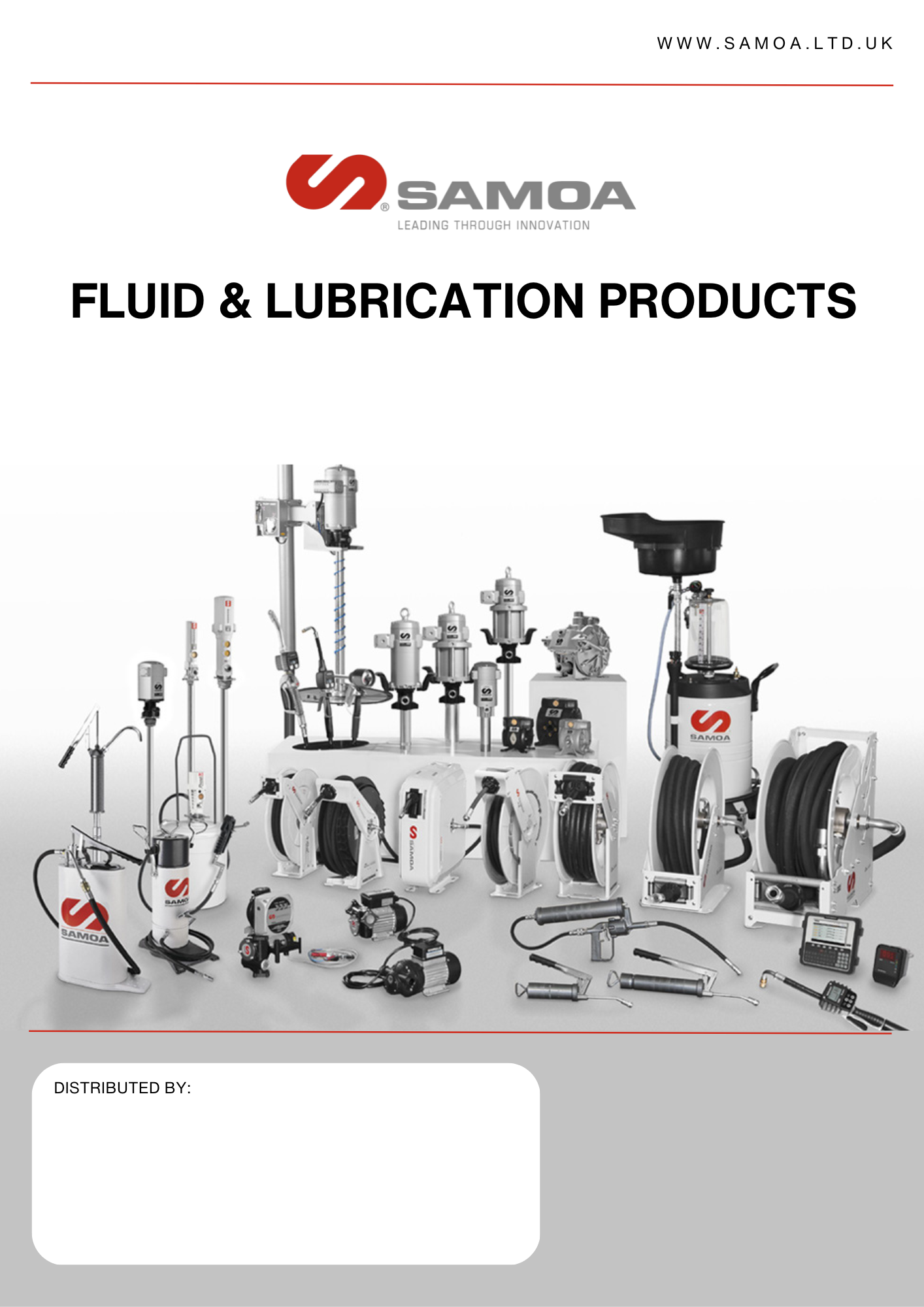 SAMOA Ltd Fluid & Lubrication Brochure 2024