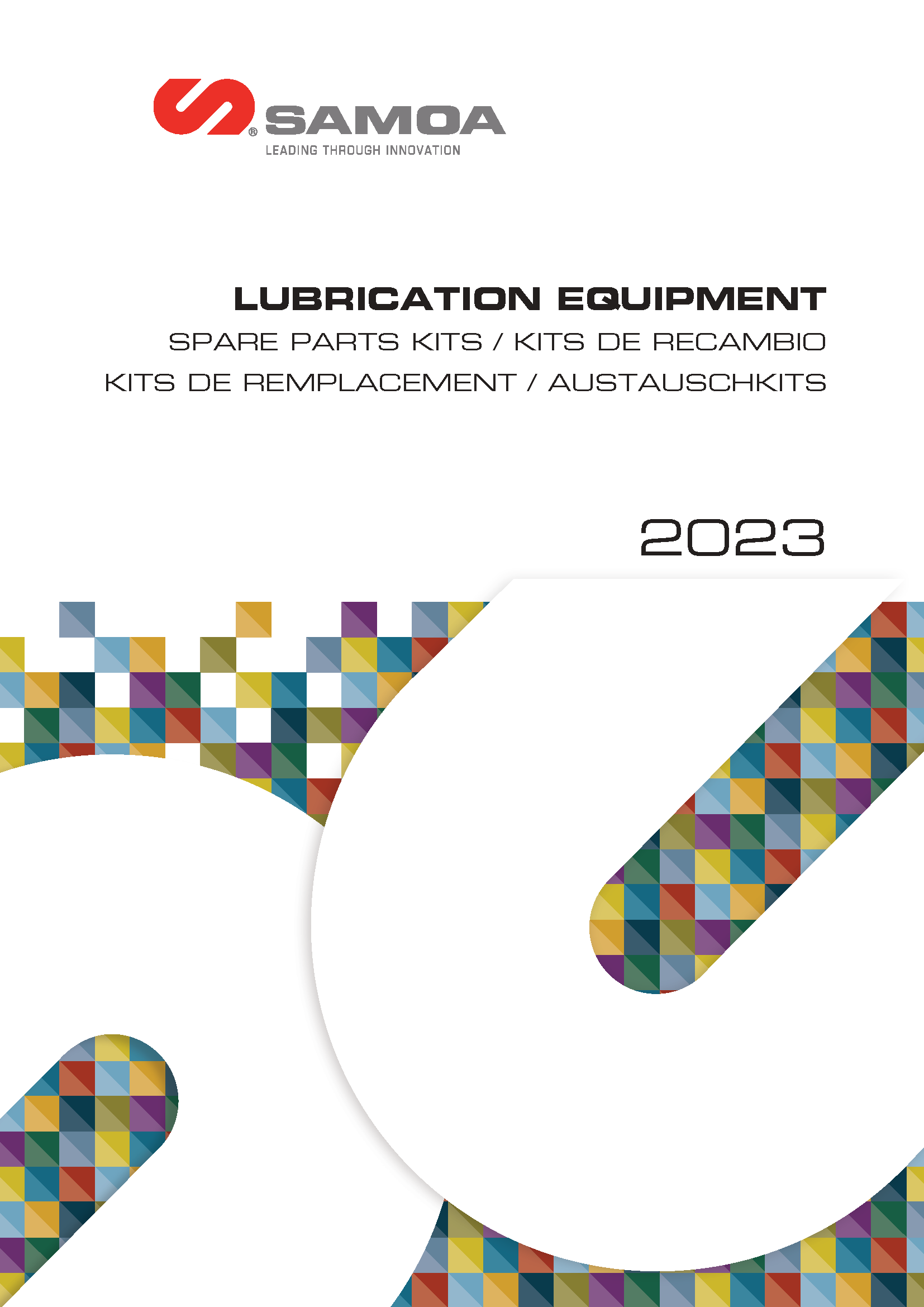 SAMOA Lubrication Equipment Spare Parts Catalogue