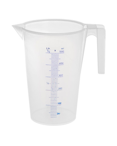 Graduated Plastic Measuring Jug, 5 Litre Capacity