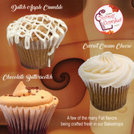 Fall Flavors are being crafted fresh at Yummy Cupcakes!