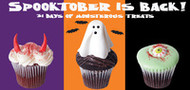 Spooktober is Back!  31 Days of Monsterous Cupcake Treats!!