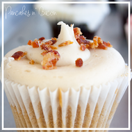 Having my pancakes the cupcake way...