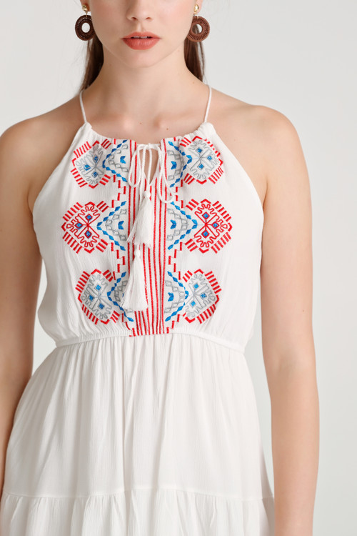 Embroidery Cami Top