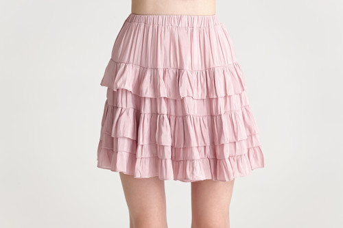 Layered Mini Skirt