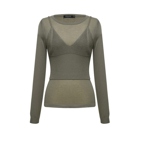 Cami Layered Knit Top