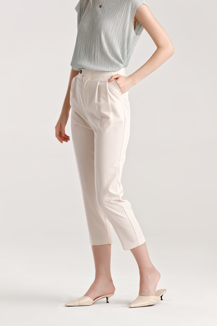 Oryake - Plain Capri Pants