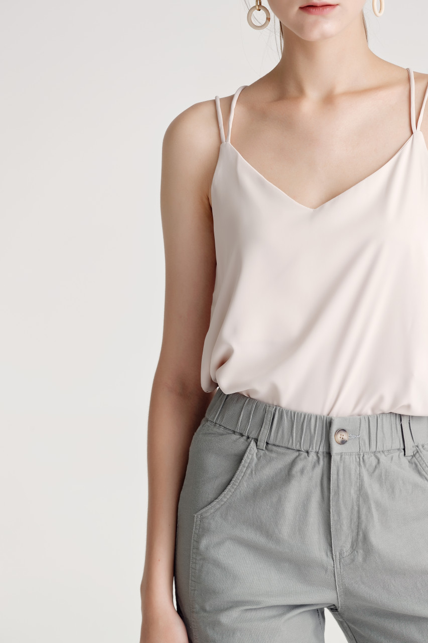 【quūi 】quui　back cross satin camisole 415-5cmb2FL.jpg