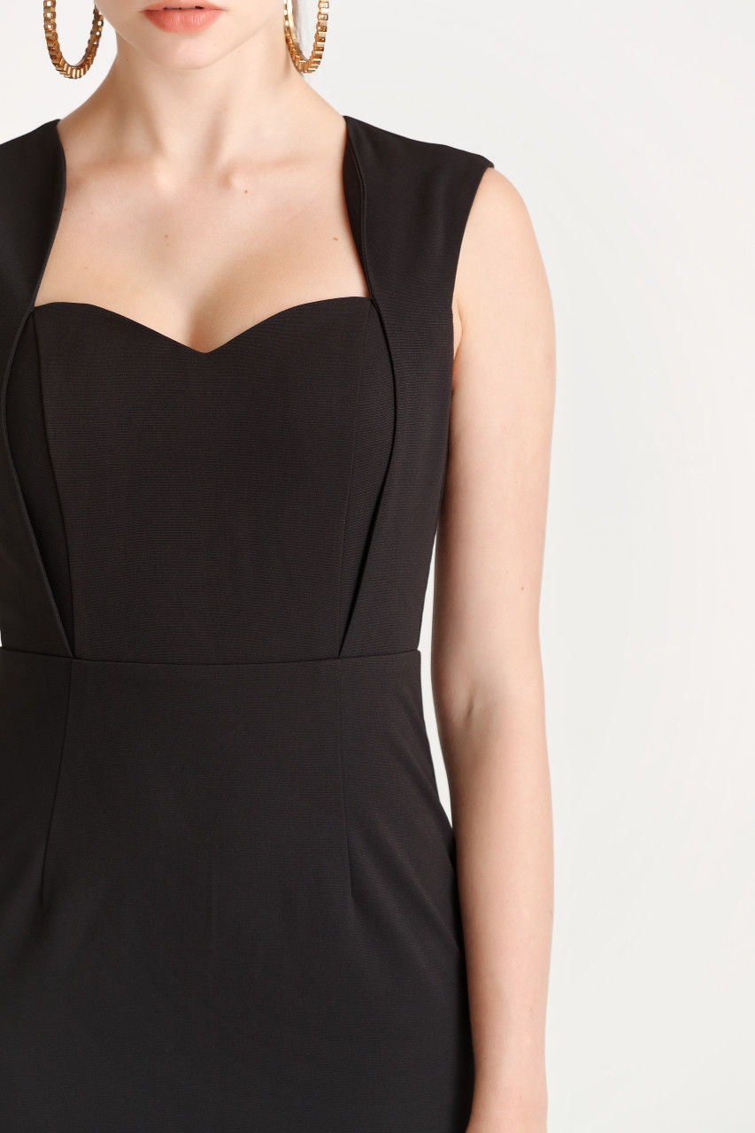 KAREN MILLEN Cut Out Panelled Pencil Dress | Endource