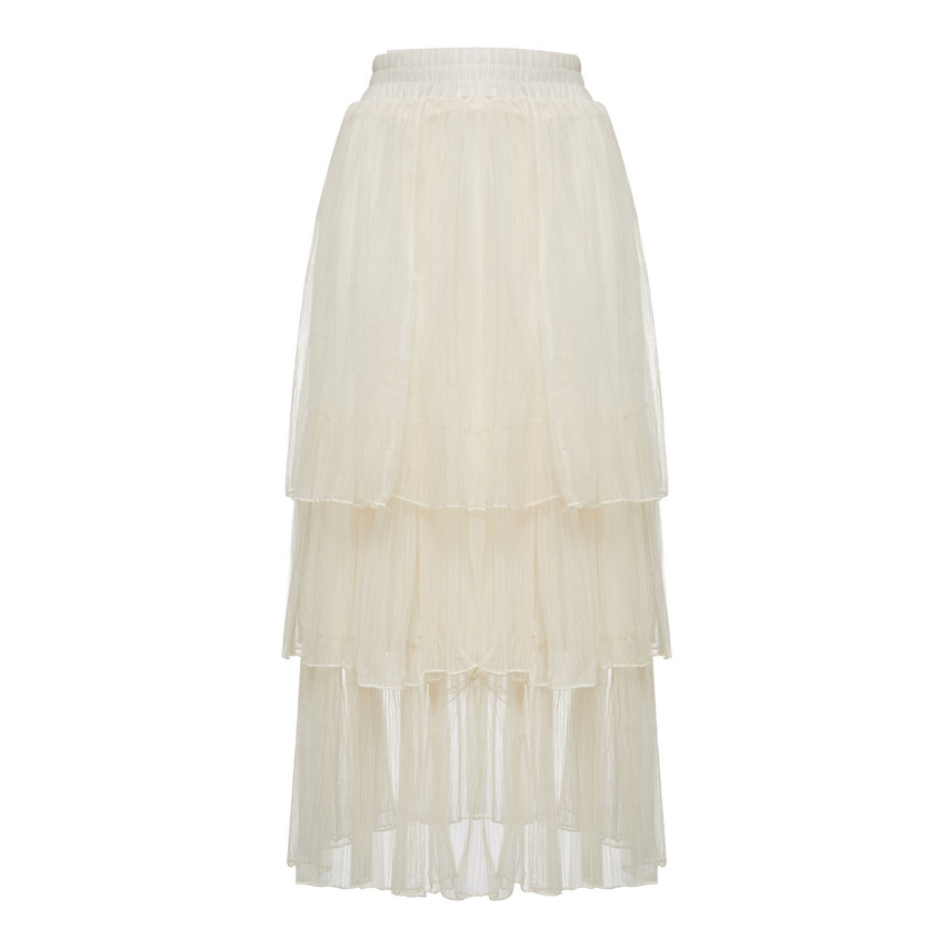 layered mesh skirt