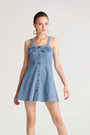 Denim Sweet Heart Dress