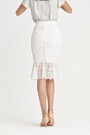 Lace Hem Frill Skirt