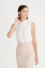 Lace Hem Frill Skirt