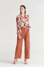 Satin Wide Leg Pants
