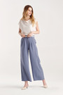 Tucked Wide Leg Pants