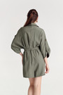 Long Sleeve Safari Playsuit