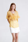 Floral Ruffled Top