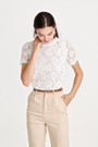 Lace High-Neck Top
