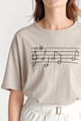 Music-Notes Jersey Top