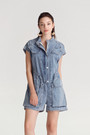 Denim Safari Playsuit