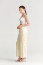 Print Wide Leg Pants