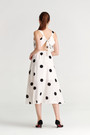 Dot Back-Tie Dress