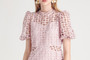 Lace Layered-Hem Dress